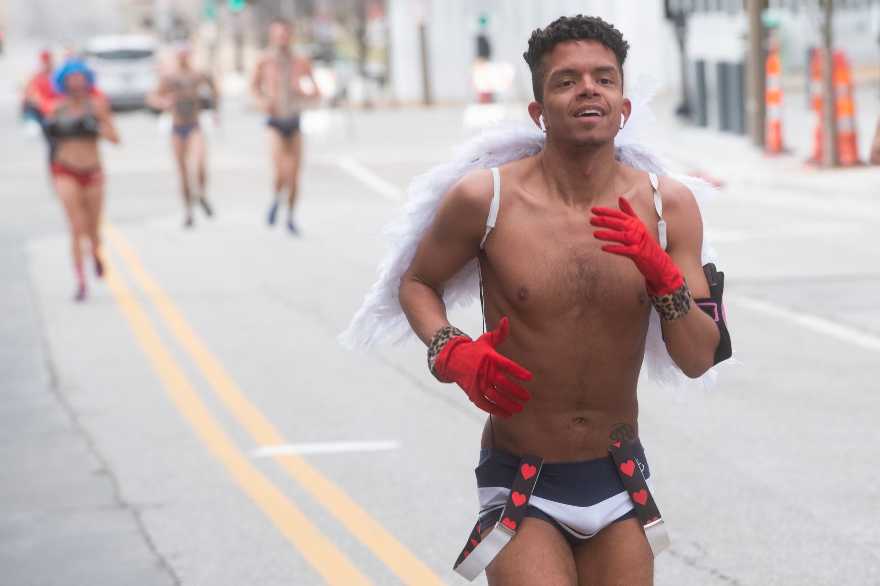 Cupid's Undie Run in St. Louis
